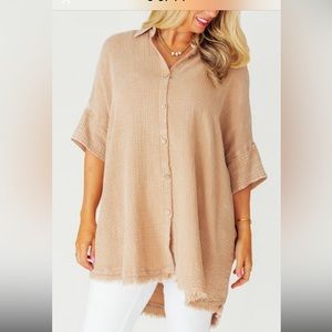 Easel blouse - NWOT